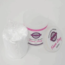 Foam Clay Blanche - 3 Tailles -Halloween Cosplay Magasin foam clay blanche 3 tailles 2