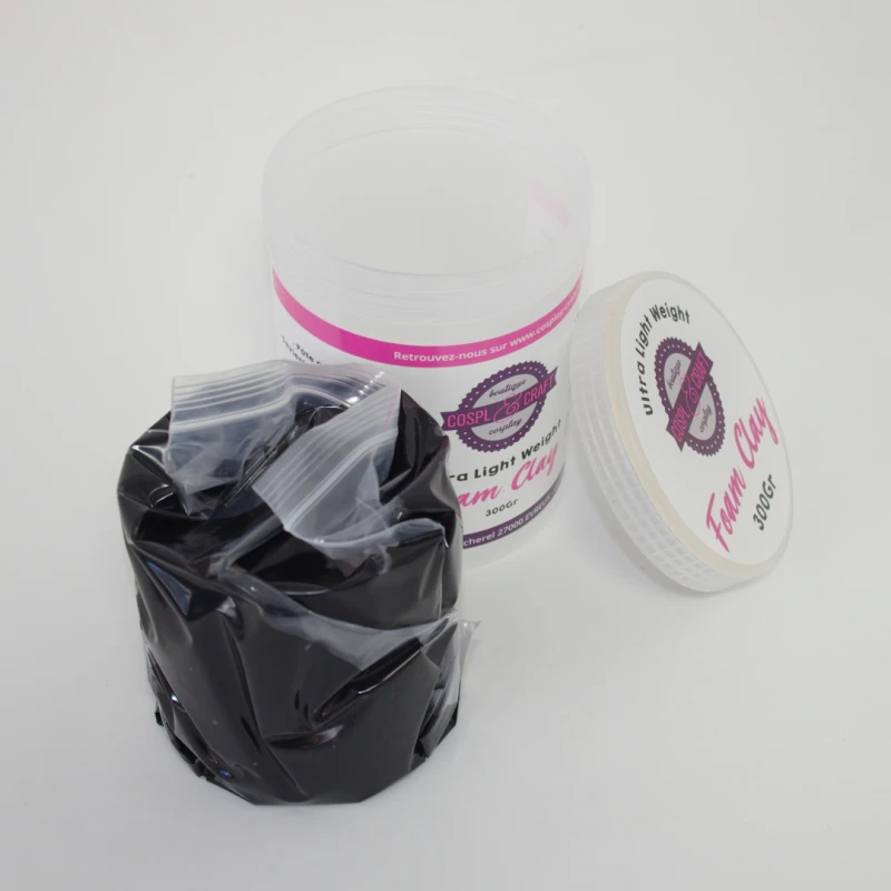 Foam Clay Noire - 3 Tailles 4 Foam Clay Noire - 3 Tailles – Image 4