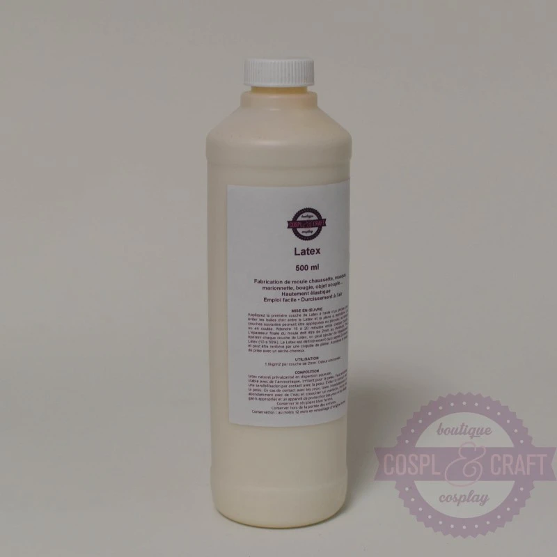 Latex Prévulcanisé 500ml 1 Latex Prévulcanisé 500ml