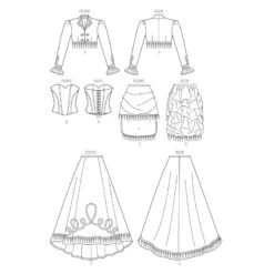 Patron Cabaret -Halloween Cosplay Magasin patron cabaret 8