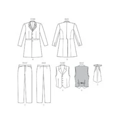 Patron Dandy Britannique -Halloween Cosplay Magasin patron dandy britannique 5