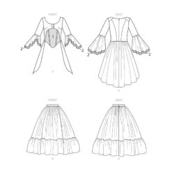 Patron Herboriste Nocturne -Halloween Cosplay Magasin patron herboriste nocturne 4