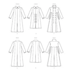 Patron - Manteau Trenched -Halloween Cosplay Magasin patron manteau trenched 3