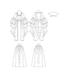 Patron Marquise -Halloween Cosplay Magasin patron marquise 3