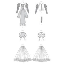 Patron Méchante Reine -Halloween Cosplay Magasin patron mechante reine 5