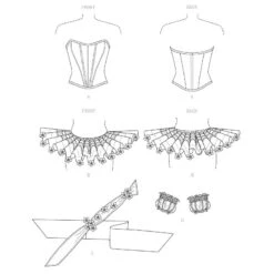 Patron Ribbon Candy -Halloween Cosplay Magasin patron ribbon candy 4