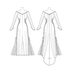 Patron - Robe Magie Noire -Halloween Cosplay Magasin patron robe magie noire 4