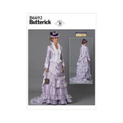 Patron Robe XIXème -Halloween Cosplay Magasin patron robe victorienne 4