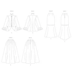 Patron Tenue Années 1920 -Halloween Cosplay Magasin patron tenue annees 1920 2