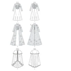 Patron Type Frozen : Anna / Elsa -Halloween Cosplay Magasin patron type frozen anna elsa 4