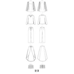 Patron Type Lagertha -Halloween Cosplay Magasin patron type lagertha 3