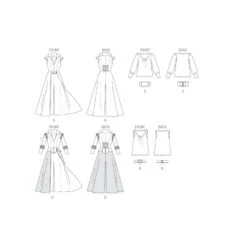 Patron Type OUAT : Blanche Neige -Halloween Cosplay Magasin patron type ouat blanche neige 5