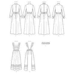 Patron Type Soubrette -Halloween Cosplay Magasin patron type soubrette 5