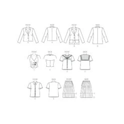 Patron Uniformes écolière -Halloween Cosplay Magasin patron uniformes ecoliere 7