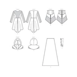 Patron Yaya Han - Femme Assassin -Halloween Cosplay Magasin patron yaya han femme assassin 1 4