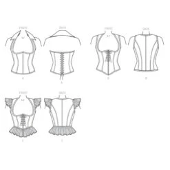 Patron Yaya Han - Underbust Type Veste -Halloween Cosplay Magasin patron yaya han underbust type veste 3