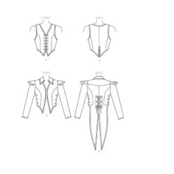 Patron Yaya Han - Veste Queue De Pie -Halloween Cosplay Magasin patron yaya han veste queue de pie 5