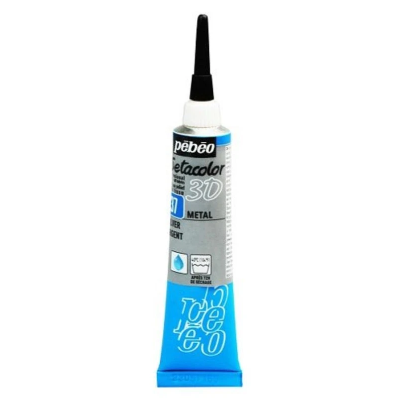 Setacolor 3D Metal - Argent 1 Setacolor 3D Metal - Argent